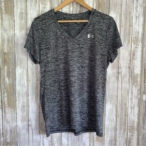 Under Armour Women's Gray V-Neck Top